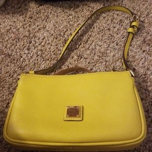 Dooney and bourke yellow purse